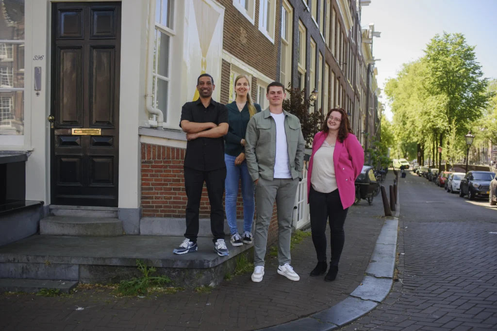 SFAA wishal, pauline, luuk en jakira