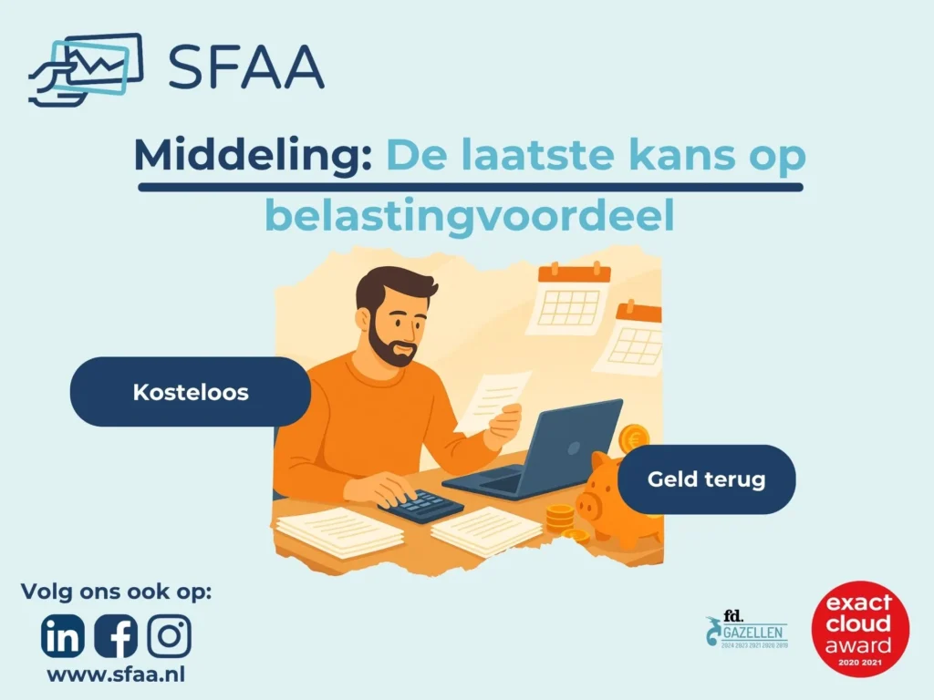 Coverafbeelding blog middeling, belastingvoordeel voor ondernemers