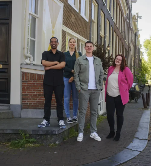 SFAA wishal, pauline, luuk en jakira